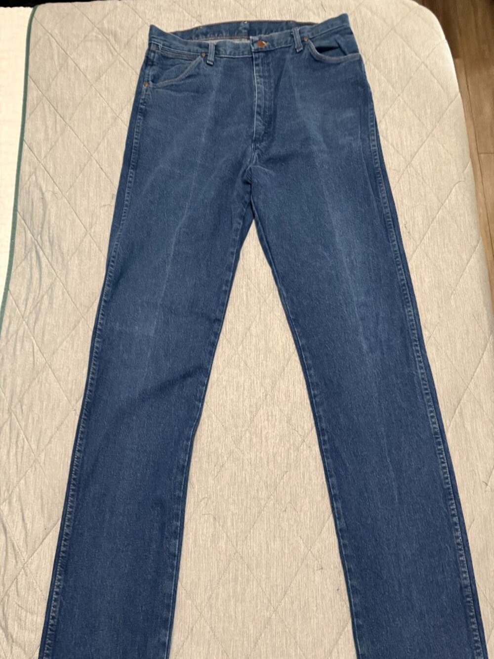 Mens Wrangler Cowboy Cut Original Fit Jeans 38 x 36